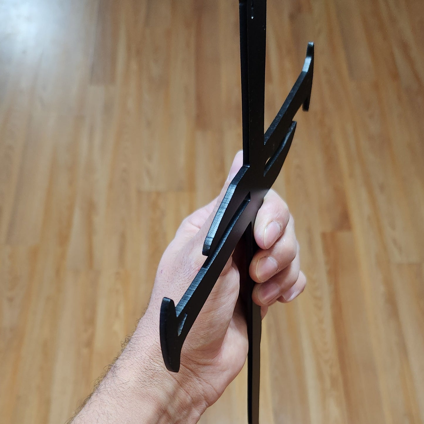 Thick steel nail cross