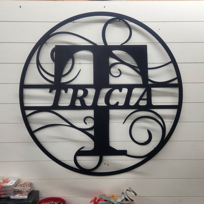 Monogram Sign (Your Name)