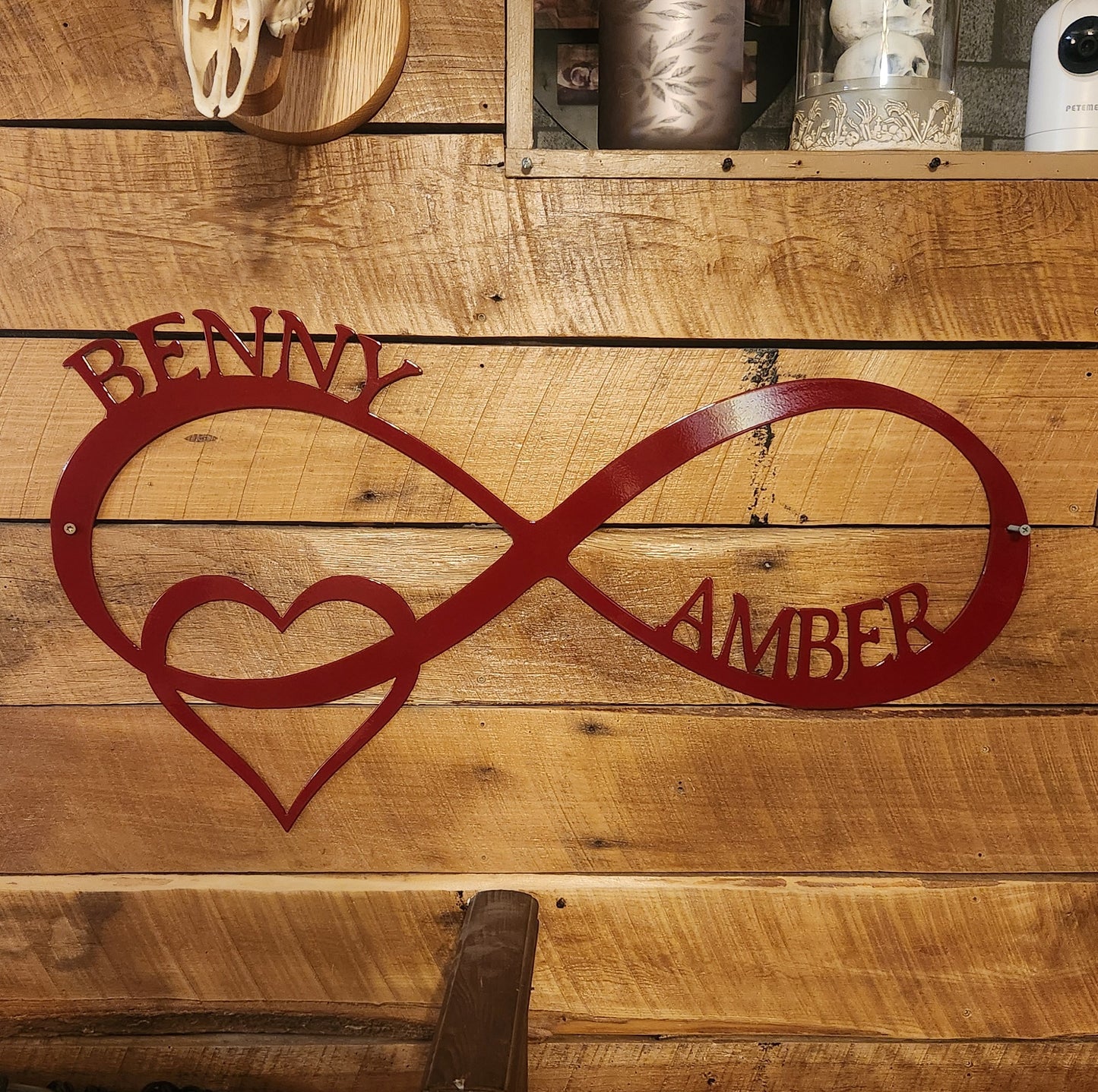 Infinity Heart (Custom Names)