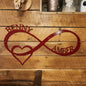Infinity Heart (Custom Names)