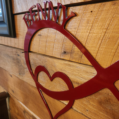 Infinity Heart (Custom Names)