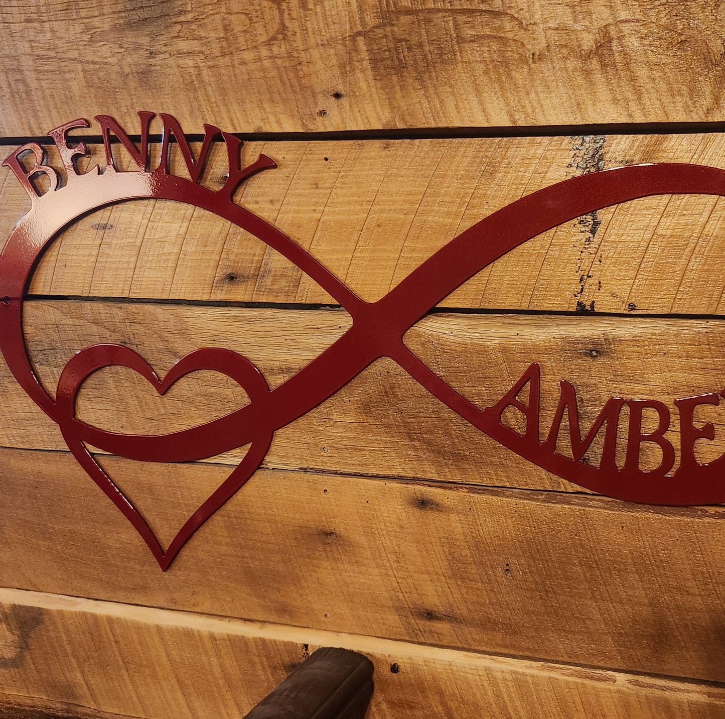 Infinity Heart (Custom Names)
