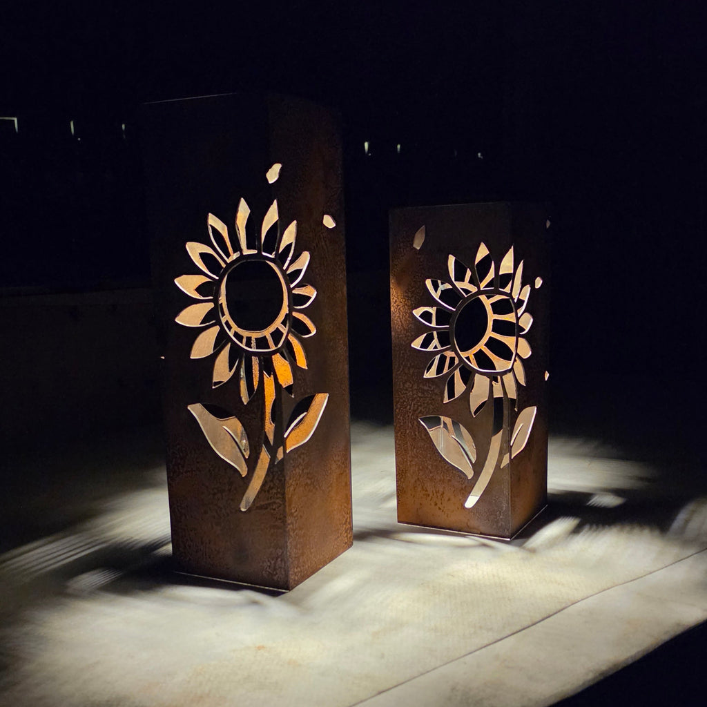 Sunflower Solar Pillar