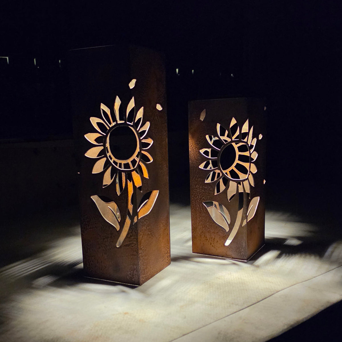 Sunflower Solar Pillar