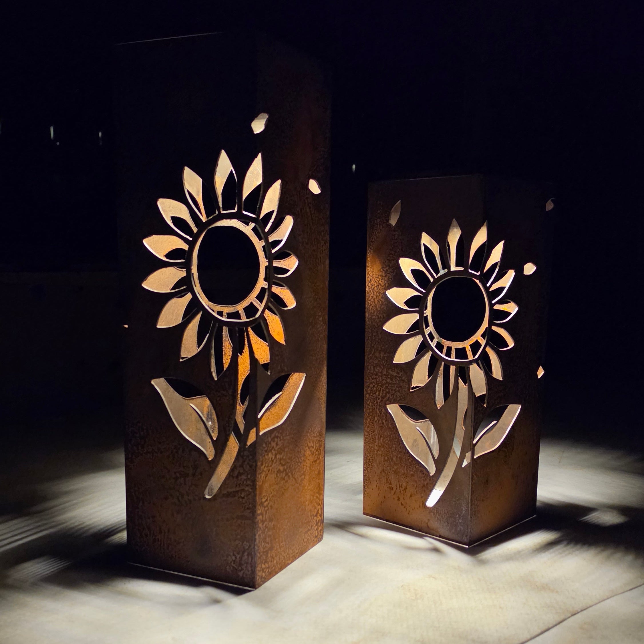 Sunflower Solar Pillar