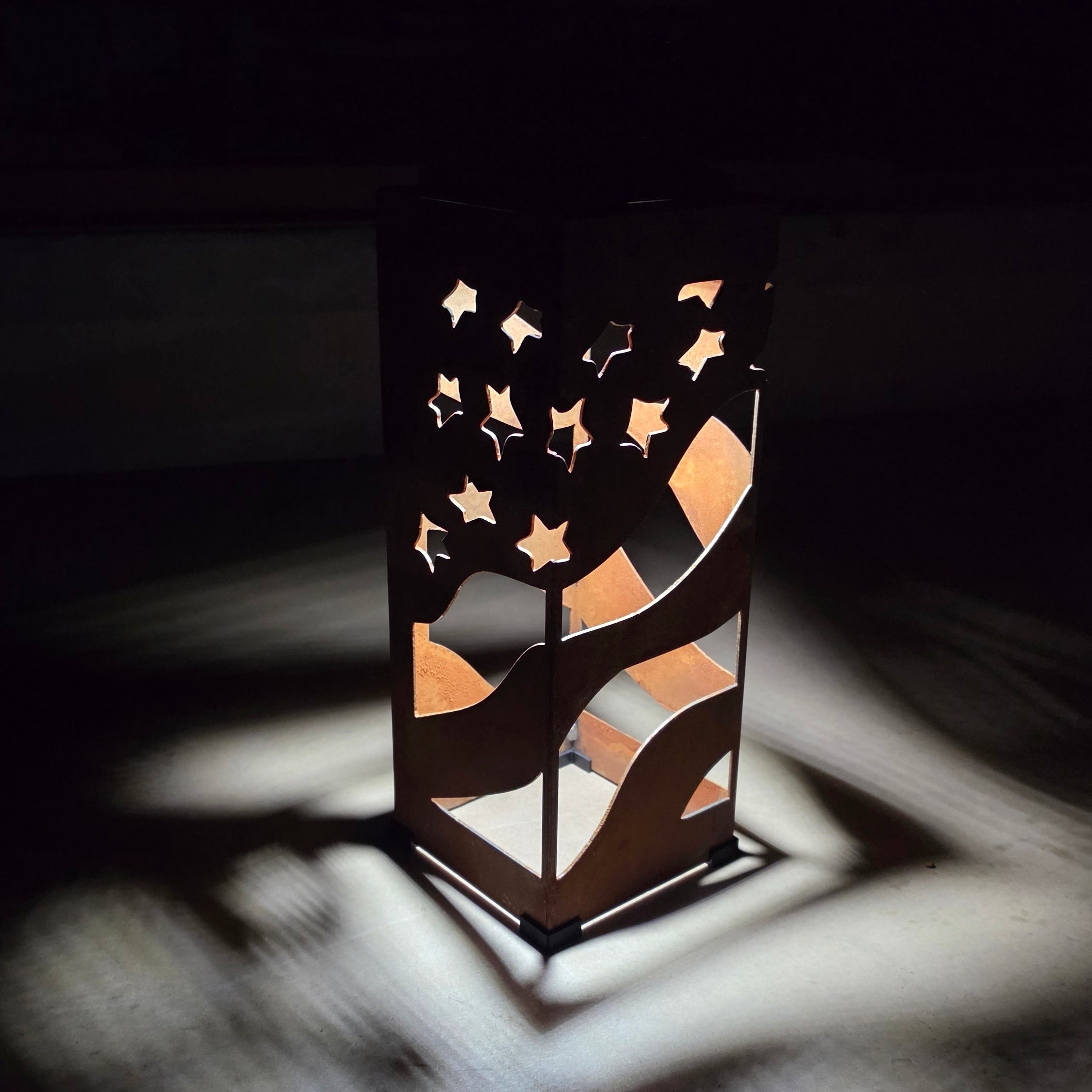 Stars and Stripes Solar Pillar