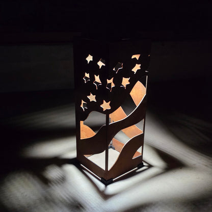 Stars and Stripes Solar Pillar