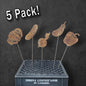 Veggie Stakes (5pk) (Set 3)