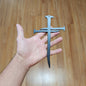 Black steel nail cross