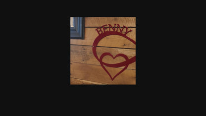 Infinity Heart (Custom Names)